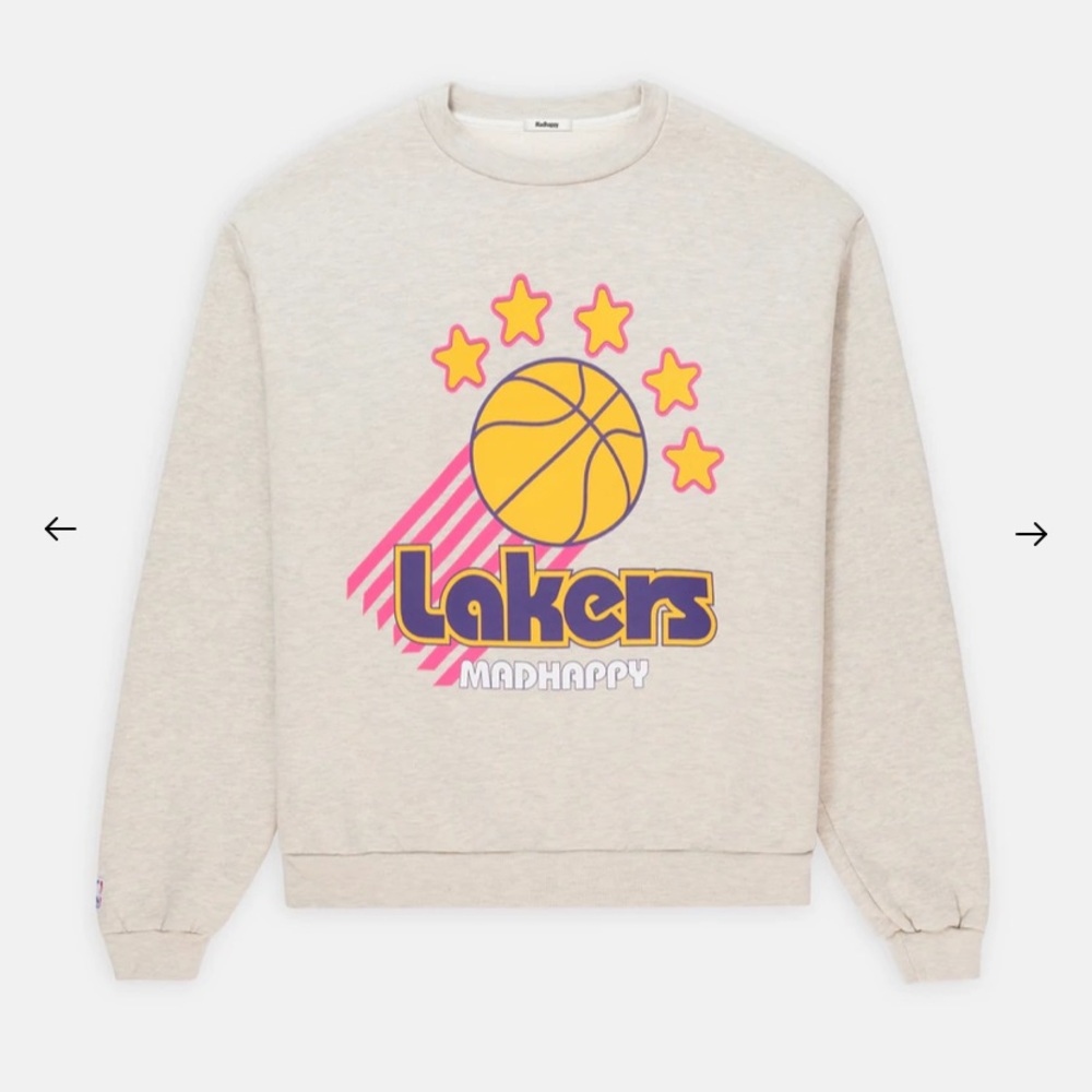 Madhappy Lakers Crewneck XL - NWT